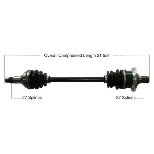 TYTANEUM 813-0003 Tytaneum Tytaneum Oe Replacement Cv Axle Arctic Cat Rear Left / Right 813-0003