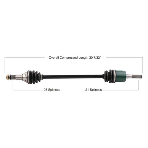 TYTANEUM 813-0035 Tytaneum Tytaneum Oe Replacement Cv Axle Can-Am Front Right 813-0035
