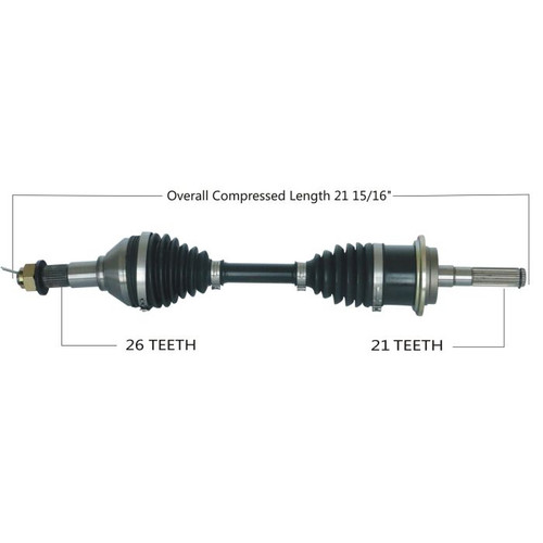 Tytaneum Tytaneum Oe Replacement Cv Axle Can-Am Front Right 813-0044
