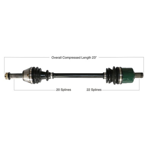 TYTANEUM 813-0157 Tytaneum Tytaneum Oe Replacement Cv Axle Polaris Front Left / Right 813-0157