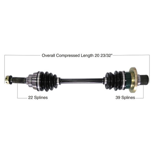 TYTANEUM 813-0188 Tytaneum Tytaneum Oe Replacement Cv Axle Suzuki Rear Left / Right 813-0188