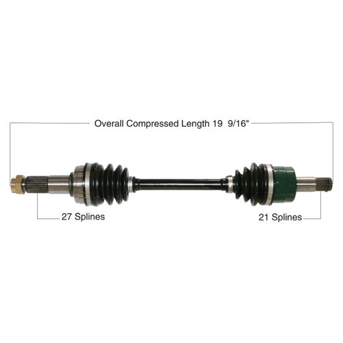 TYTANEUM 813-0194 Tytaneum Tytaneum Oe Replacement Cv Axle Yamaha Front Right 813-0194