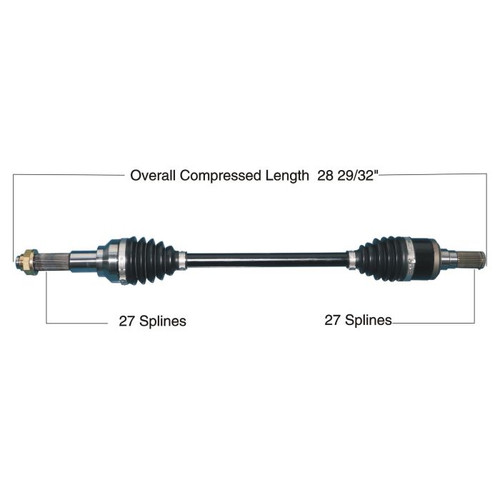 Tytaneum Tytaneum Heavy Duty Cv Axle Yamaha Rear Left / Right 813-0347