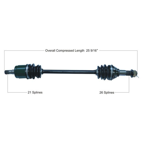 TYTANEUM 813-0352 Tytaneum Tytaneum Oe Replacement Cv Axle 813-0352