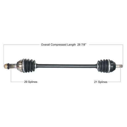 TYTANEUM 813-0364 Tytaneum Tytaneum Oe Replacement Cv Axle 813-0364