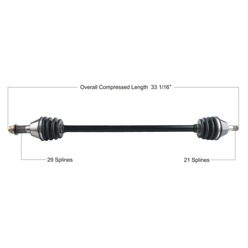 TYTANEUM CAN-7060 Tytaneum Tytaneum Oe Replacement Cv Axle Can Am Front Right Can-7060