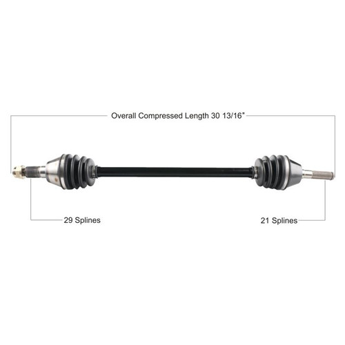 TYTANEUM CAN-7065 Tytaneum Tytaneum Oe Replacement Cv Axle Can Am Front Left Can-7065