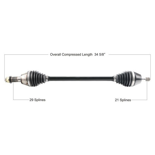 TYTANEUM CAN-6064HD Tytaneum Tytaneum Heavy Duty Replacement Cv Axle Can Am Front Left Can-6064Hd
