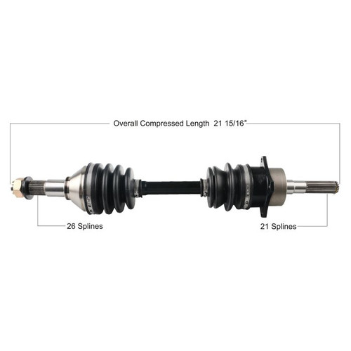 TYTANEUM CAN-7066 Tytaneum Tytaneum Can-Am Oe Replacement Cv Axle Can-7066