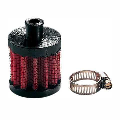 UNI FILTERS UP-102 Uni Filters Uni Breather Filter 1 1/2" O.D. X 1 1/2" Length.3/8" Clamp On Up-102