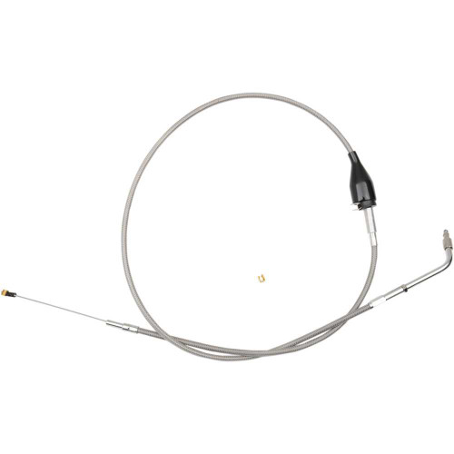 LA CHOPPERS LA8320ID08 La Choppers Stainless Braided Handlebar Idle Cable - Mini La-8320Id08