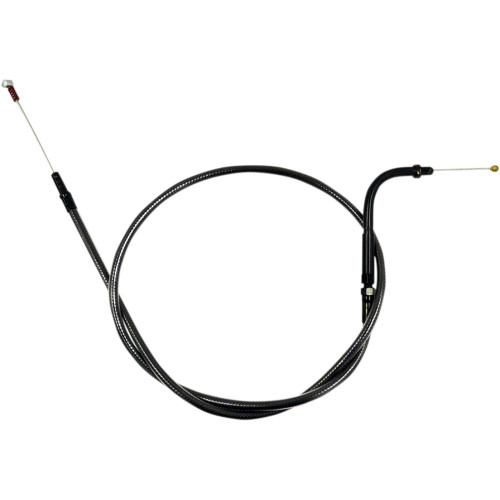 La Choppers Midnight Braided Handlebar Idle Cable - 15" - 17" La-8220Id16M La Choppers Midnight Braided Handlebar Idle Cable - 15" - 17" La-8220Id16M