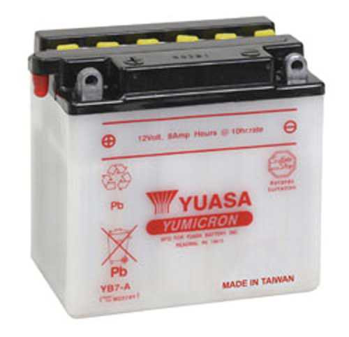 YUASA BATTERY YUAM227AY Yuasa Battery Yuasa Yb7-A Yumicron-12 Volt Battery Yuam227Ay