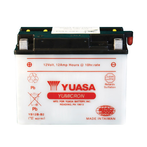 Yuasa Battery Yuasa Yb12B-B2 Yumicron-12 Volt Battery Yuam221B2