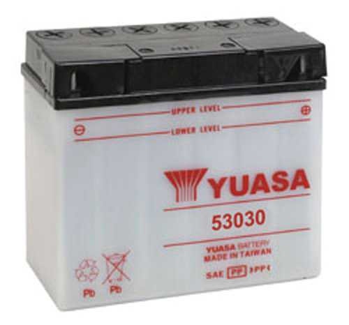 YUASA BATTERY YUAM2230B Yuasa Battery Yuasa 53030 Yumicron-12 Volt Battery Yuam2230B