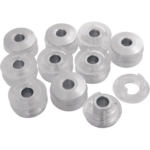 Alloy Art Tank Mounting Bushings And Inserts - Poly/Aluminum - 10-Pack Gt-T3