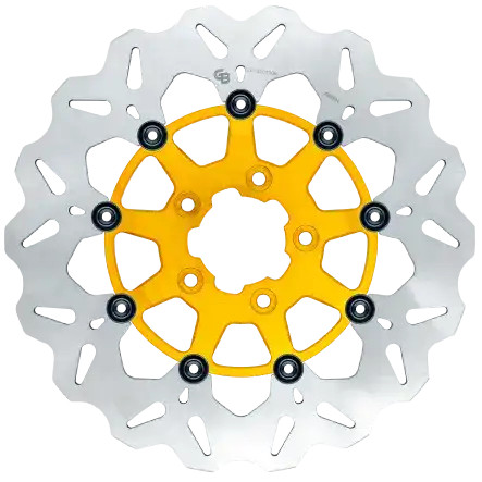 Gbrakes GBDU005 11.5″- 292mm Floating Wave Rotor Gold Carrier – GBDU005
