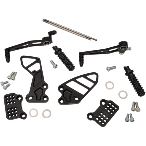 Vortex Rearset - Black - Gsxr6/7 Rs503K