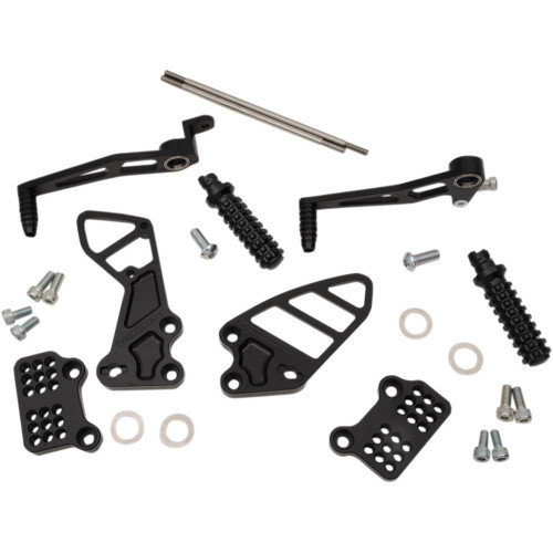 VORTEX RS503K Vortex Rearset - Black - Gsxr6/7 Rs503K