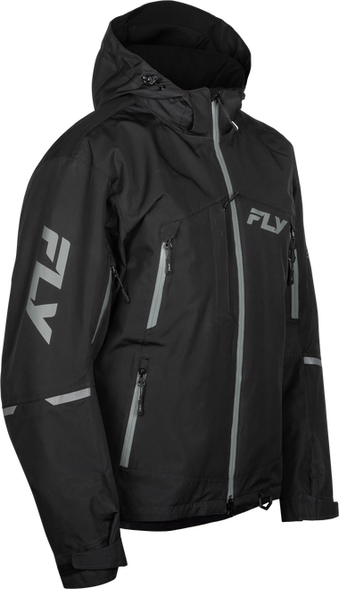 Fly Racing 470-4106X Fly Racing Incline Jacket Black/Grey Xl 470-4106X