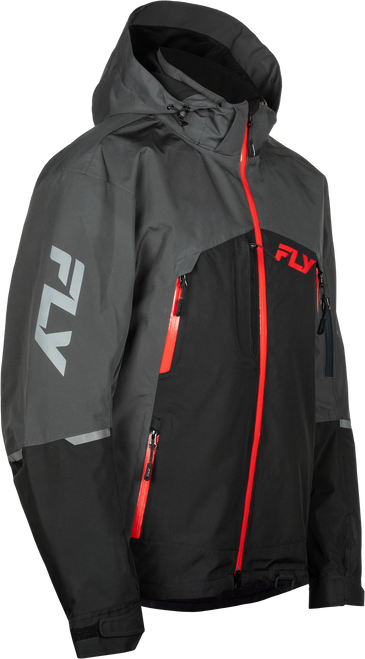Fly Racing 470-41083X Fly Racing Incline Jacket Grey/Black 3X 470-41083X