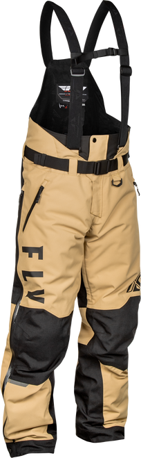 Fly Racing 470-6204M Fly Racing Carbon Bib Black/Tan Md 470-6204M