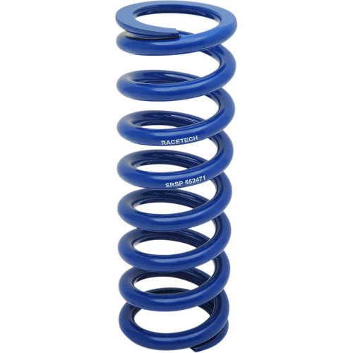RACE TECH SRSP 552471 Race Tech Shock Spring - Rear - Blue - Sport Series - Spring Rate 397.59 Lb/In Srsp 552471