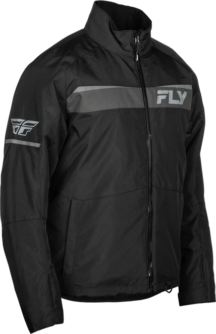 Fly Racing 470-41253X Fly Racing Aurora Jacket Black/Grey 3X 470-41253X