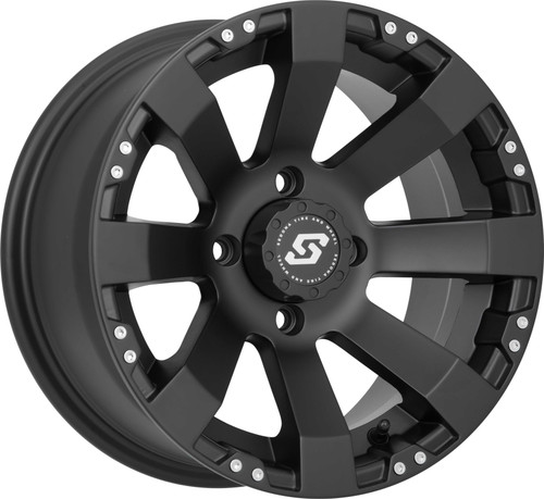 SEDONA A7547011-52S Sedona Spyder Wheel 14X7 4/110 5+2 (+10Mm) Black A7547011-52S