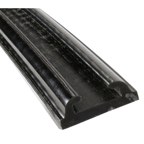 Garland Black Replacement Slide - Uhmw - Profile 21 - Length 59.00" - Ski-Doo 21-5900-1-01-01