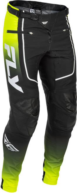 Fly Racing Youth Rayce Bicycle Pants Lime/Black/White Sz 20 379-06320
