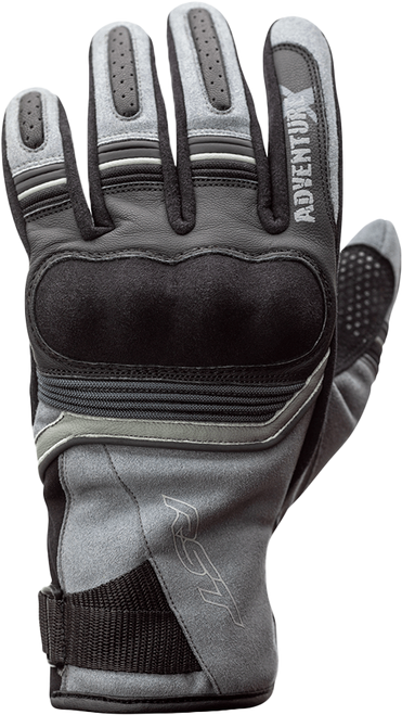 Rst 102392GRY-10 Rst Adventure-X Ce Glove Silver Lg 102392Gry-10