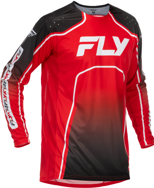 Fly Racing 379-0522X Fly Racing Rayce Bicycle Jersey Red/Black/White 2X 379-0522X