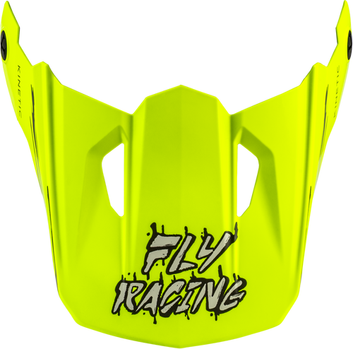 Fly Racing 73-8725VY Fly Racing Yth Kinetic Surge Helmet Visor Grey/Hi-Vis Ys-Yl 73-8725Vy