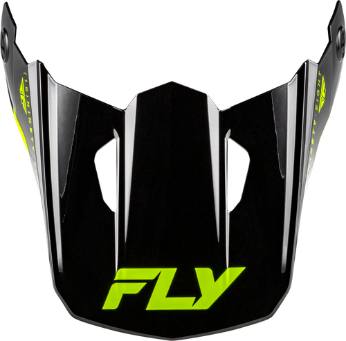Fly Racing 73-8723VX Fly Racing Kinetic Verdict Helmet Visor Black/Hi-Vis/Grey Xl/2X 73-8723Vx