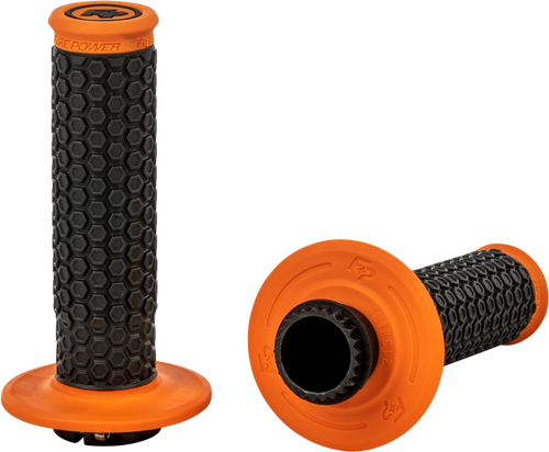 Fire Power 24-0104 Fire Power Pilot Mx Lock-On Grips Orange 24-0104