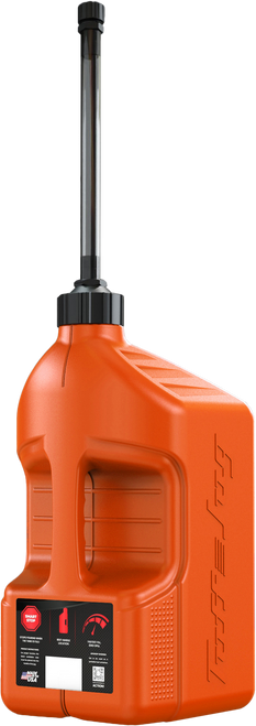 TUFF JUG OUAS20VS Tuff Jug Utility Container Orange W/ Autostop Spout 5 Gal Ouas20Vs