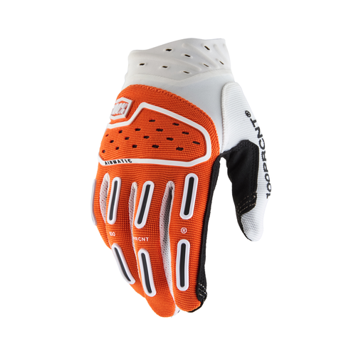 100% Airmatic 2 Gloves Orange Sm 10041-00021