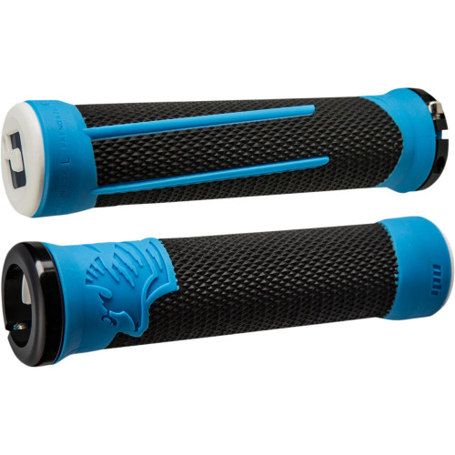 Odi Ag-2 Mtb Grips - Navy/Blue D35A2Bu-B Odi Ag-2 Mtb Grips - Navy/Blue D35A2Bu-B