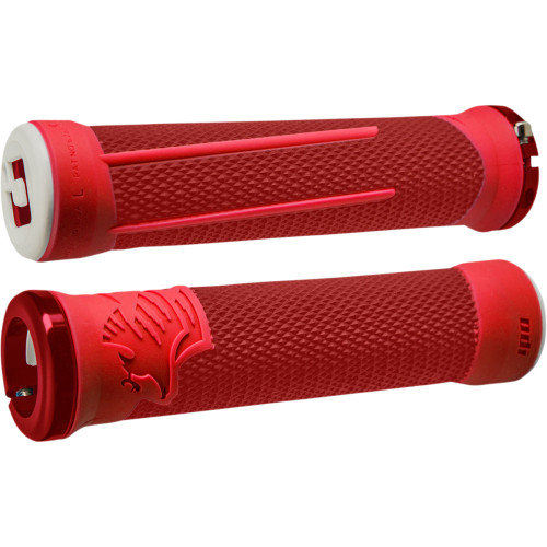 Odi Ag-2 Mtb Grips - Red/Fire Red D35A2Rf-R Odi Ag-2 Mtb Grips - Red/Fire Red D35A2Rf-R