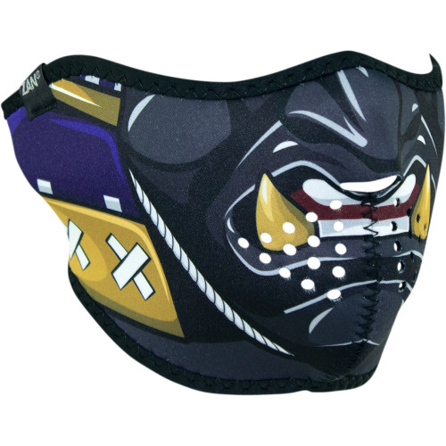 Zan Headgear Neoprene Half Mask - Samurai Wnfm027H