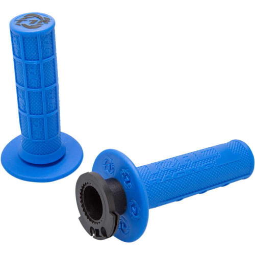 TORC1 37500302 Torc1 Grips - Defy - Lock-On - 4-Stroke - Blue 3750-0302