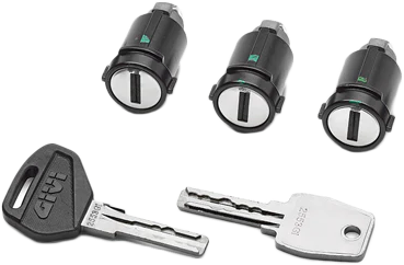 Givi Evo Smart Case Lock Set For 3 Obkev Cases Slr103