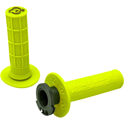 Torc1 Grips - Defy - Lock-On - 4-Stroke - Fluorescent Yellow 3750-0602