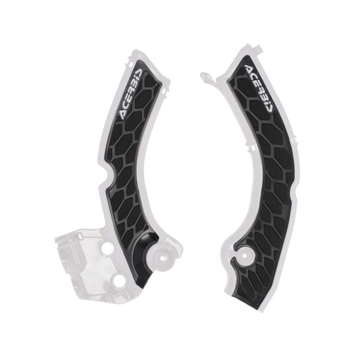 Acerbis Frame Guards Tri White/Black 2986701035