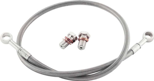 Gbrakes FK003D338R Gbrakes Brake Line Rear Silver Hon Fk003D338R