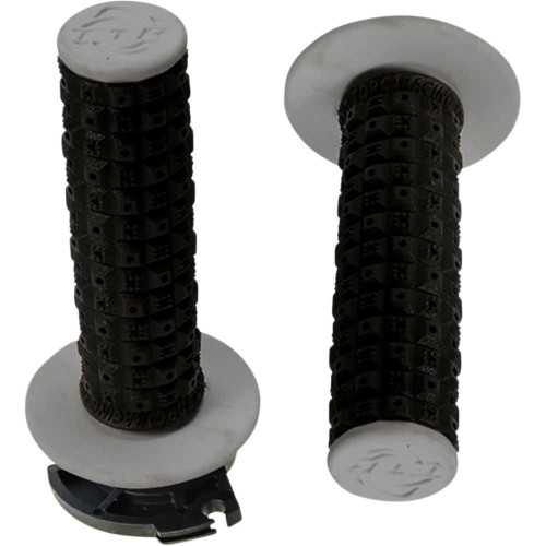 TORC1 26500207 Torc1 Grips - Defy - Lock-On - Black/Gray 2650-0207
