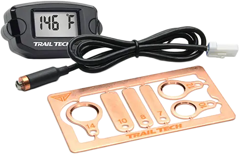 TRAIL TECH 742-EZ1 Trail Tech Tto Temperature Meter Universal 742-Ez1