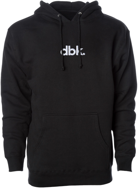 Dbk Dbk Basics Hoodie Black Md Ah-Dbkbasics-M