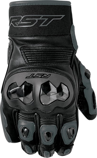 Rst 103668BLK-08 Rst Freestyle 3 D3O Glove Black Leather Sm 103668Blk-08